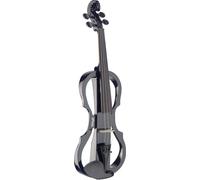 Stagg Music Pack violon électrique EVN X-4/4 noir avec étui et casque