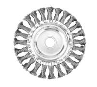 4/5/10Inch Weed Brush Cutter Head Lawn Mower Universal Grass Trimmer Head Steel Wire Wheel Brush Disc Garden Trimmer Head Weed(5in)