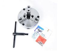 4"/5"/6"/7"/8"/9"/10" Mandrin Manuel À Spirale Autocentrant À 3 Mors, Plage De Serrage 3-260 Mm, Vitesse Max 1800-2500 Tr/min Pour Tour CNC, Fraiseuse, Perceuse(9inch)