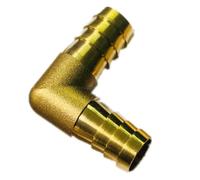 4 5 6 8 10 12 14 16 19 25 mm Tuyau Barb Égal Réducteur Coude Connecteur Tuyau Queue 90 Deg Adaptateurs Transfert Tuyau en Laiton, coude, 25 mm à 25 mm Barb