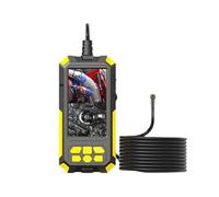 4.5"Caméra D'égout, Endoscope Canalisation à Double Objectif,Camera Inspection Canalisation,Caméra D'inspection De Tuyau Avec 8+1 Lampes LED Pour L'inspection Des Égouts(Size:10 M/32.8 FT,Color:8 mm)