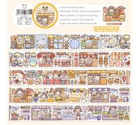 4.5cm*5m Cute Cartoon Journal Decoration Washi Tape Diy Girl Heart Scrapbooking Collage Material Masking Tapes Kawaii Stationery