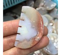 4-5CM Peigne Naturel Agate Quartz, EnergyStone, aAgate Gem Peut être Utilisé for (Color : Plum, Size : 2pcs) Collections de la maison (Color : Plum, Size : One Size)
