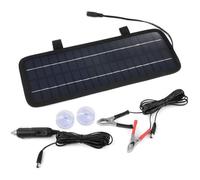 4.5W 12V Panneau Solaire Chargeur de Batterie pour Voiture Automobile Moto Camion Bateau ET321