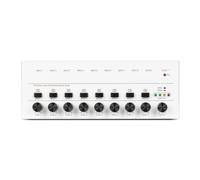 4 6 8 Canaux Mini Mélanur De Son Audio Stéréo Portable Ligne À Très Faible Bruit For L'enregistrement D'équipement(MX8-White)