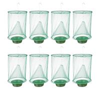 4/6/8 Pack Piège à Mouches Garden Ranch Orchard Trap, Ranch Fly Trap Fly Trap Flay Catcher, Le piège Le Plus Efficace jamais fabriqué avec des Pots de Fleurs Attrape-Fleurs