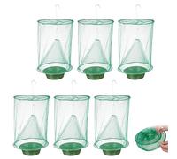4/6/8 Pack Piège à Mouches Garden Ranch Orchard Trap, Ranch Fly Trap Fly Trap Flay Catcher, Le piège Le Plus Efficace jamais fabriqué avec des Pots de Fleurs Attrape-Fleurs