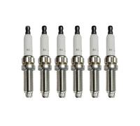 4/6 Bougies d'allumage 12120037244 ZGR6STE2 compatibles avec BMW E60 E64 E71 E82 E87 E88 E90 E91 E92 E93 F02 120 135 320i 335 535i 640 740Li X6 Z4 (6 pièces)