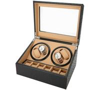 4+6 montres automatiques Remontoir de montres Vitrine de montres Modèle en fibre de carbone Schaukasten Watch Winder