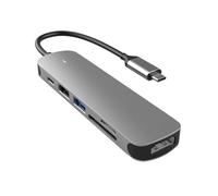 4/6 ports USB C Expander Hub USB 3.0 Type C Splitter Type C Dock Multiports Adaptateur USB Expander pour téléphone tablette