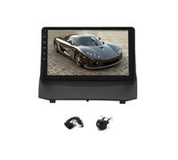 4+64G 2 Din Android 14 Autoradio Compatible avec Ford Fiesta 2009-2014 avec sans Fil CarPlay Android Auto 9 Pouces Radio Stéréo avec Navigation GPS Bluetooth Wi-FI FM Caméra de recul AHD
