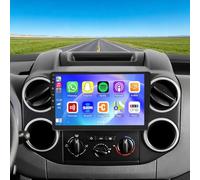 4+64G 2 Din Android 15 Autoradio Multimédia avec sans Fil CarPlay Android Auto pour Citroen Berlingo 2 2008-2019 Peugeot Partner, 10,1 pouces écran Tactile Radio Stéréo avec navi GPS SWC FM MirrorLink