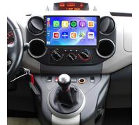 4+64G 2 Din Android 15 Autoradio Multimédia avec sans Fil CarPlay Android Auto pour Peugeot Partner Stereo 2008-2018, 10,1 pouces écran Tactile Radio Stéréo avec navigation GPS SWC FM Mirror Link WiFi