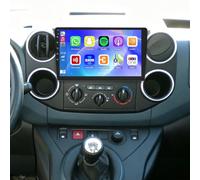 4+64G 2 Din Android 15 Autoradio Multimédia avec sans Fil CarPlay Android Auto pour Peugeot Partner 2008-2019, 10,1 Pouces écran Tactile Radio Stéréo avec Navigation GPS SWC FM Mirror Link Bluetooth