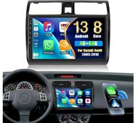 4+64G 8-Core 10.1"" Car Radio for Suzuki Swift 2005-2010 with Touch Screen HD,Android 13 Wireless Carplay Android Auto Bluetooth Radio with WiFi GPS FM/RDS DSP Mirror Link