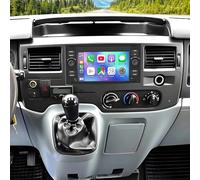 4+64G Android 13 Autoradio Multimédia avec sans Fil CarPlay Android Auto pour Ford Transit MK7 2006-2011, 7 Pouces écran Tactile Radio Stéréo avec Navigation GPS Mirror Link FM SWC Bluetooth Wi-FI