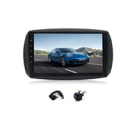4+64G Android 14 Autoradio Compatible avec Mercedes-Benz Smart 2014-2022 avec sans Fil CarPlay Android Auto 9 Pouces Radio Stéréo avec Navigation GPS Bluetooth Wi-FI FM RDS Mirror Link