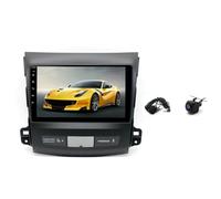 4+64G Android 14 Autoradio compatible avec Mitsubishi Outlander 2005-2011 Peugeot 4007 2007-2013 avec sans Fil CarPlay Android Auto 9 pouces Radio Stéréo avec navigation GPS Bluetooth Wi-Fi SWC FM RDS