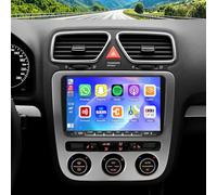 4+64G Android 14 Autoradio Multimédia avec sans Fil CarPlay Android Auto pour Volkswagen VW Scirocco 2008-2015, 9 pouces écran Tactile Radio Stéréo avec navigation GPS SWC Mirror Link FM RDS Bluetooth