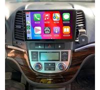 4+64G Android 14 Autoradio pour Hyundai Santa Fe 2006-2012, 9 inch Touchscreen Double Din Radio avec Wireless Carplay Android Auto Stereo Dab Head Unit Navigation Bluetooth FM/RDS Backup Camera WiFi