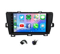 4+64G Android 14 Autoradio pour Toyota Prius 2009 2010 2011 2012 2013 GPS Navigation 9 inch Touchscreen 2 DIN Radio avec kabellosem Carplay Android Auto Bluetooth FM/RDS Backup Camera Mirror Link