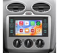 4+64G Android 15 Autoradio Multimédia pour Ford Focus 2005 2006 2007,2 Din 7 Zoll Touchscreen Auto Stereo Touch Screen Radio Bluetooth Multimediale Con GPS WiFi FM Mirror Link Backup Camera