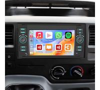 4+64G Android 15 Autoradio Multimédia pour Ford Transit MK7 2006-2011,2 Din 7 Zoll Touchscreen Auto Stereo Touch Screen Radio Bluetooth Multimediale Con GPS WiFi FM Mirror Link Backup Camera
