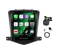 4+64G Android 15 Double DIN Autoradio pour Chevrolet Cruze 2008-2015 Head Unit, 9.7 inch Touchscreen Radio Bluetooth avec Carplay Android Auto avec caméra de recul Navi GPS WiFi FM/RDS