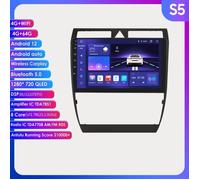 4+64G Autoradio Android 2din pour Audi A6 C5 S6 RS6 1997 1998-2002 2003 2004 lecteur multimédia 2din Carplay DSP Bluetooth 4G wifI