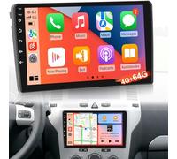 4+64G Autoradio Android pour Opel Zafira Astra 2005-2014, CarPlay et Android Auto sans Fil, écran Tactile 9 Pouces Radio, WiFi 6, Navigation GPS, DSP + caméra de recul
