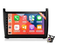 4+64G Autoradio Android Volkswagen Polo 2008-2020 Écran Tactile 9"" Carplay Android Auto Sans Fil GPS WiFi DSP Bluetooth USB