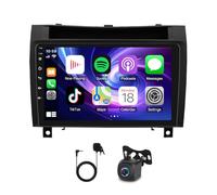 4+64G Autoradio pour Mercedes SLK R171 W171 2004-2011 GPS avec Wireless Carplay Android Auto Radio 9 Pouces Dab 2 Din Radio pour Mercedes SLK Android 14 Bluetooth WiFi SWC AHD Caméra de recul FM/RDS