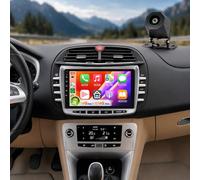 【4+64G】 Hodozzy Carplay Autoradio pour Lancia Delta 2009-2019, 9 Pouces Ecran in-Cell Android Autoradio avec Bluetooth 5.0/Android Auto/WiFi/GPS/RDS/FM/USB/DSP,Caméra de Recul