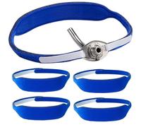 4/8/10 Pièces Sangle De Fixation pour Tube De Trachéotomie Trachéotomie Canule Trachéale Accessoire De Sangle De Support Fixe Support De Tube Trachéotomique Sangle Réglable 4pcs