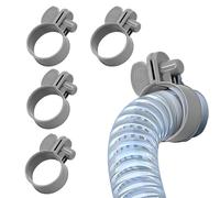4/8/12 Colliers de Serrage pour Tuyau de Piscine - Remplacement Compatible Intex, Pince à Dégagement Rapide PP Anti-UV Anti-Chlore, Serrage Manuel Sans Outil pour Tube Filtre Pompe (4)