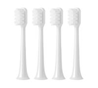 4/8 pièces compatibles avec la tête de brosse à dents électrique Xiaomi, Compatible remplacement Mijia Sonic T200/200C MES606 poils souples(White 4Pcs)