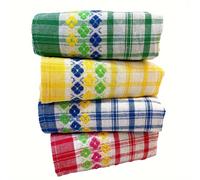 4/8 pièces Torchon de cuisine, chiffons de vaisselle super absorbants et doux, serviettes de vaisselle aux couleurs vives, tapis de vaisselle jacquard tissé, décoration de cuisine et de salle de bain,