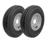 4.80/4.00-8 roues à grande vitesse, légales pour la route 338kgs, 400 8, 6ply, 4" PCD - set of 2