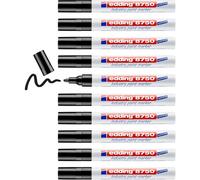 [4-8750001-10] EDDING Lot de 10 Marqueurs Peinture 8750 Spécial Industrie Noi...