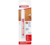 Marqueur permanent pour mobilier - EDDING - edding 8900 Furniture - Gris - Pointe 1,5-2 mm - Indélébile - Pour meubles