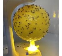 4/8pcs Boules collantes Anti-Mouches des Fruits,capteur de Mouches fruitiers Piège Collant, Fruit Fly Trap, Boule Collante Mouche Cuisine Boule Anti Mouch Répulsifs à moustiques (C-8pcs Light)