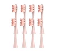 4/8pcs Replacement Brush Heads ，Compatible For Oclean ，X/X PRO/ Z1/ F1/ One/Air 2 /SE Sonic Electric Toothbrush DuPont Soft Bristle Nozzles(Pink-8pcs)