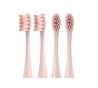 4/8pcs Replacement Brush Heads ，Compatible For Oclean ，X/X PRO/ Z1/ F1/ One/Air 2 /SE Sonic Electric Toothbrush DuPont Soft Bristle Nozzles(4pcs Pink)
