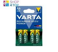 4 AA VARTA RECHARGE ACCU POWER BATTERIES 1350mAh NiMH 1.2V HR6 4BL NEUF