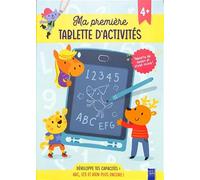 Collectif – 4+ ABC, 123, … - Tablette d'activités – YoYo Books