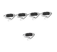 4 accessoires de for avion, repose-pieds, hamac for un vol confortable(Blackx5pcs)