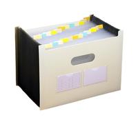 4 accordéons multicouches organiseurs de documents sac de rangement extensible dossier fournitures de bureau