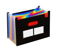 4 accordéons multicouches organiseurs de documents sac de rangement extensible dossier fournitures de bureau