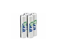 : 4 accus lithium-ion type 18650, 3,7 V, 2 000 mAh