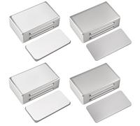 4 Aimant Porte Placard avec Autocollant, Puissant Fermeture Aimant de Meuble pour Armoire, Aimants D'armoire Loquet de Porte, Magnétique Fermetures pour Cuisine, Salle de Bain, Placard, Armoire